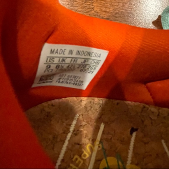 Adidas Men's Sean Wotherspoon x Superstar 'Super Earth, Size 9 - Picture 15 of 16